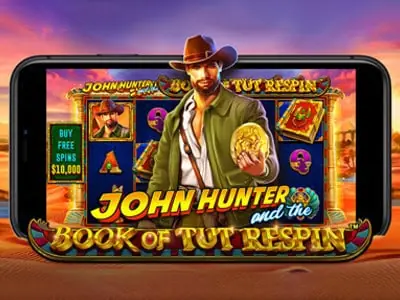 John Hunter and the Book Of Tut Megaways